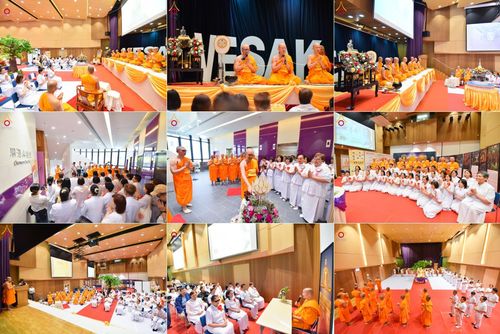 วันที่ 11 พฤษภาคม พ.ศ. 2568 วัดพระธรรมกายฮ่องกง จัดงานบุญเนื่องในวันวิสาขบูชา วันสำคัญสากลของโลก