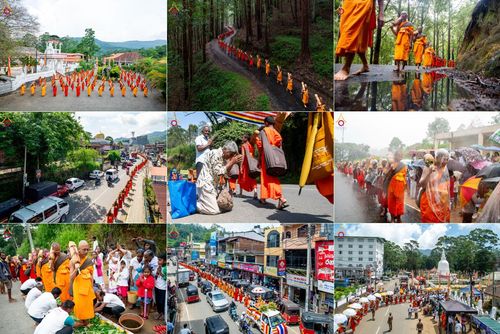 วันที่ 7-10 พฤษภาคม พ.ศ. 2568 โครงการเดินธรรมยาตรา สยาม-ลังกา ธรรมยาตรา ฉลองเทศกาลวิสาขบูชาแห่งชาติ ศรีลังกา บูชาธรรม 81 ปี หลวงพ่อธัมมชโย เมืองนูวราอิลิยา ประเทศศรีลังกา