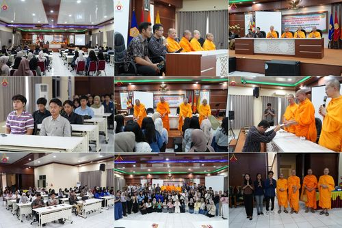 วันที่ 30 พฤษภาคม พ.ศ. 2568 สันติสุขจากสมาธิ แผ่ไพศาลในแดนอิเหนา : พระสงฆ์ไทยเยือนวิทยาลัยราเดนวิจายา อินโดนีเซีย