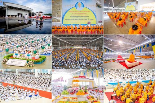 วันอาทิตย์ที่ 1 มิถุนายน พ.ศ. 2568 พิธีตักบาตร , พิธีบูชาข้าวพระ ณ วัดพระธรรมกาย จ.ปทุมธานี