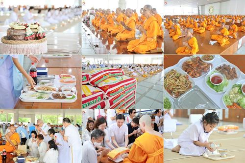 วันที่ 24 พฤษภาคม และ วันที่ 14 มิถุนายน พ.ศ.2568 พิธีถวายภัตตาหารเมนูสวรรค์ เพื่อการบรรลุธรรม ณ หอฉันคุณยายอาจารย์ฯ วัดพระธรรมกาย