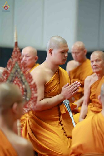 ภาพ No.341882:วันพุธที่ 29 กรกฎาคม พ.ศ. 2569 พิธีอุปสมบทสามเณรประโยค 9 นาคในพระบรมราชานุเคราะห์ ณ โบสถ์พระไตรปิฏก วัดพระธรรมกาย