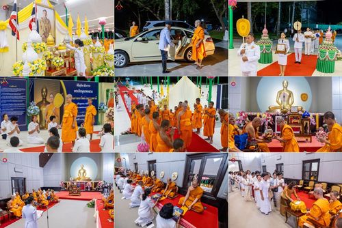 วันพฤหัสบดีที่ 3 กรกฏาคม พ.ศ. 2568 พิธีมุทิตาสักการะพระภิกษุนาคหลวง พระมหาพนาวัฒน์ ธมฺมนฺตคามี (จันทร์เผือก) เปรียญธรรม ๙ ประโยค ณ วัดพระธรรมกาย ปทุมธานี