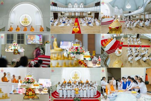 วันอาทิตย์ที่ 6 กรกฏาคม พ.ศ. 2568 พิธีบูชาข้าวพระ ณ วัดพระธรรมกายนอร์ธสวีเดน