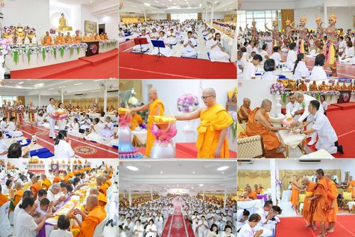 วันที่ 27 กรกฎาคม พ.ศ. 2568 พิธีถวายมหาสังฆทาน 114 วัด ครบรอบ 14 ปี ธุดงคสถานนครธรรม ณ ธุดงคสถานนครธรรม จ.นครศรีธรรมราช