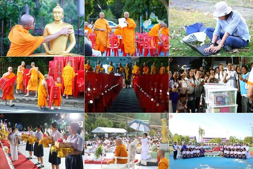 วันที่ 26-27 กรกฎาคม พ.ศ. 2568 ภาพการเตรียมงาน - เก็บงาน มหาสังฆทานครั้งยิ่งใหญ่ ตักบาตรพระ 1,000 รูป ทำบุญเมืองพัทลุง