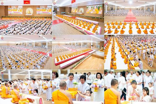 วันอาทิตย์ที่ 17 สิงหาคม พ.ศ. 2568 พิธีถวายคิลานเภสัช และอุปกรณ์ทางการแพทย์ แด่คณะสงฆ์ เนื่องในวันธรรมชัย ณ ห้องแก้วสารพัดนึก 2 สภาธรรมกายสากล วัดพระธรรมกาย