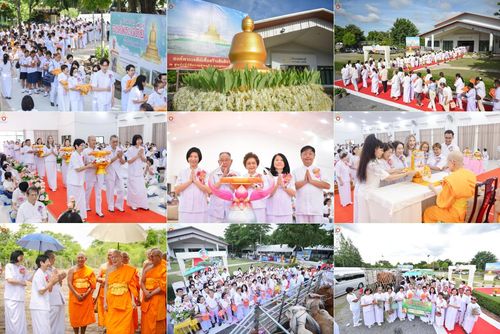 วันอาทิตย์ที่ 24 สิงหาคม พ.ศ.2568 พิธีปฐมผ้าป่าสถาปนาองค์พระเจดีย์เพื่อสร้างสันติภาพโลก พิธีไถ่ชีวิตโค สร้างมหากุศลด้วยการให้ชีวิตสัตว์เป็นทาน ณ ศูนย์ปฏิบัติธรรมสระบุรี อ.พระพุทธบาท จ.สระบุรี