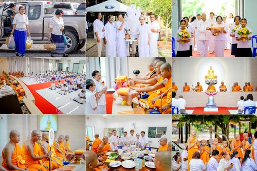 วันอาทิตย์ที่ 24 สิงหาคม พ.ศ. 2568 พิธีทอดผ้าป่า ฉลองครบรอบ 10 ปี ศูนย์ปฏิบัติธรรมพัทลุง