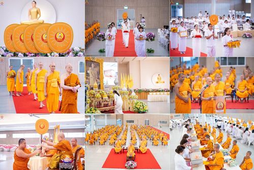 วันพุธที่ 27 สิงหาคม พ.ศ. 2568 พิธีมอบรางวัลเกียรติยศ แด่สามเณรที่สอบผ่าน โครงการสามเณรทรงปาฏิโมกข์ ปีที่ 3/2568 ณ ค่ายจองแชมป์ หมู่กฏิสามเณรเปรียญธรรม วัดพระธรรมกาย