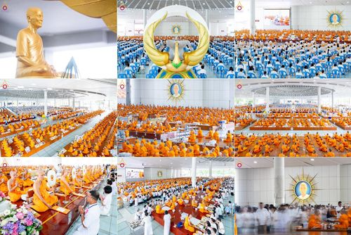 วันพุธที่ 10 กันยายน พ.ศ. 2568 พิธีถวายภัตตาหารเมนูสวรรค์ เนื่องในวันครบ 25 ปี วันละสังขารคุณยายอาจารย์มหารัตนอุบาสิกาจันทร์ ขนนกยูง ณ หอฉันคุณยายอาจารย์ฯ วัดพระธรรมกาย