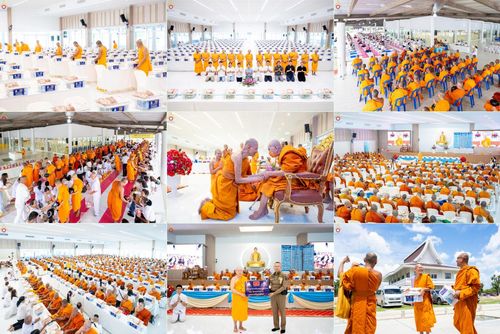 วันเสาร์ที่ 13 กันยายน พ.ศ. 2568 พิธีถวายสังฆทานแด่คณะสงฆ์ 323 วัด ปีที่ 21 ครั้งที่ 181 พิธีมอบกองทุนหนุนแรงใจช่วยครูใต้ ปีที่ 18 ครั้งทึ่ 144 และพิธีทำบุญอุทิศส่วนกุศลให้ผู้วายชนม์ ณ ศูนย์ปฏิบัติธรรมภาคใต้ จ.สงขลา