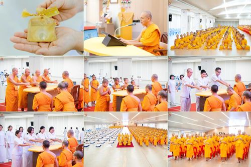 วันที่ 17 กันยายน พ.ศ. 2568 พิธีรับดวงแก้วนักเรียนบาลี "ดวงแก้วยกชั้นให้ลั่นจักรวาล" ณ ห้องเทวสภา วัดพระธรรมกาย