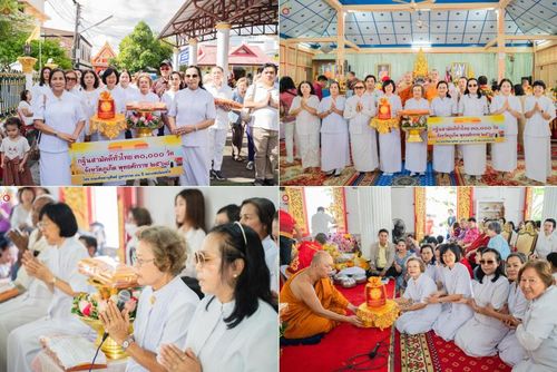 วันที่ 11 ตุลาคม พ.ศ. 2568 พิธีทอดกฐินสามัคคีทั่วไทย 30,000 วัด โดยคณะศิษยานุศิษย์ บูชาธรรม 81 ปี หลวงพ่อธัมมชโย ณ วัดขจรรังสรรค์ จ.ภูเก็ต