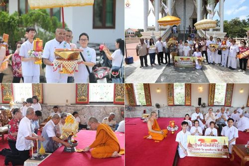 วันที่ 12 ตุลาคม พ.ศ. 2568 พิธีทอดกฐินสามัคคีทั่วไทย 30,000 วัด โดยคณะศิษยานุศิษย์ บูชาธรรม 81 ปี หลวงพ่อธัมมชโย ณ วัดสนามพราหมณ์  อ.เมือง จ.เพชรบุรี