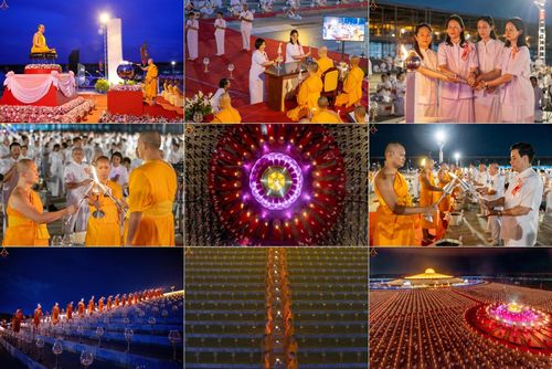 วันที่ 10 ตุลาคม พ.ศ. 2568 พิธีจุดประทีปบูชาพระผู้ปราบมาร, พิธีจุดประทีปบนพระมหาธรรมกายเจดีย์  20,000 ดวง เนื่องในวันคล้ายวันเกิดครบรอบ 141 ปี พระมงคลเทพมุนี (สด จนฺทสโร)