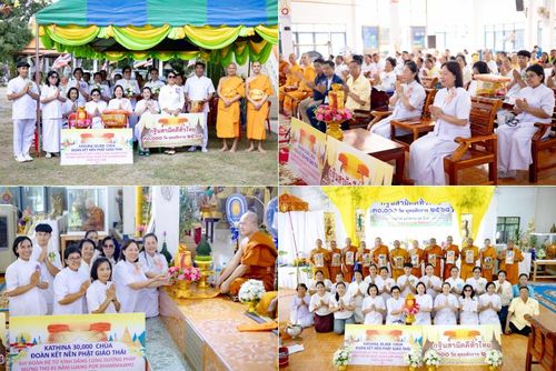 วันที่ 13 ตุลาคม พ.ศ. 2568 พิธีทอดกฐินสามัคคีทั่วไทย 30,000 วัด โดยคณะศิษยานุศิษย์ บูชาธรรม 81 ปี หลวงพ่อธัมมชโย ณ วัดทุ่งพนมวัง อ.สีคิ้ว จ.นครราชสีมา