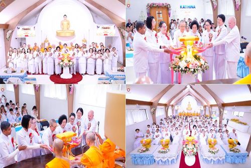 วันที่ 12 ตุลาคม พ.ศ. 2568 พิธีทอดกฐินสามัคคีประจำปี 2568 ณ วัดพระธรรมกายซีแอตเติล รัฐวอชิงตัน ประเทศสหรัฐอเมริกา 