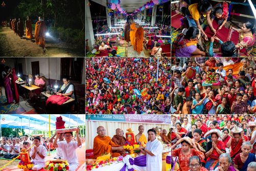 วันที่ 17 ตุลาคม พ.ศ. 2568 พิธีทอดกฐินสมทบวัดกัลยาณมิตรต่างประเทศ  บูชาธรรม 81 ปี หลวงพ่อธัมมชโย ณ ศูนย์ปฏิบัติธรรมไมตรีปูร์ เมืองคาร์การชารี ประเทศบังกลาเทศ 