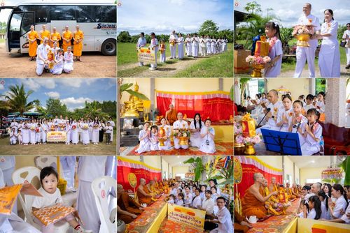 วันที่ 18 ตุลาคม พ.ศ. 2568 พิธีทอดกฐินสามัคคีทั่วไทย 30,000 วัด โดยคณะศิษยานุศิษย์ บูชาธรรม 81 ปี หลวงพ่อธัมมชโย ณ วัดร่มโพธิ์ทองสันติสุข จังหวัดชลบุรี