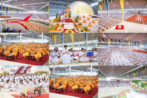 วันอาทิตย์ที่ 5 ตุลาคม พ.ศ. 2568 พิธีบูชาข้าวพระ ณ สภาธรรมกายสากล วัดพระธรรมกาย