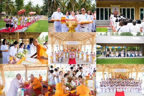 วันที่ 18 ตุลาคม พ.ศ. 2568 พิธีทอดกฐินสามัคคีเพื่อซื้อที่ดิน  สร้างอาคารครัวและโรงอาหาร  ห้องน้ำพร้อมโรงซักตากชาย-หญิง  และพิธีทอดกฐินสามัคคีทั่วไทย 30,000 วัด  ศูนย์ปฏิบัติธรรมนานาชาติทุ่งแสงธรรม  (Moonastery Meditation Center) ต.แสงอรุณ อ.ทับสะแก จ.ประ