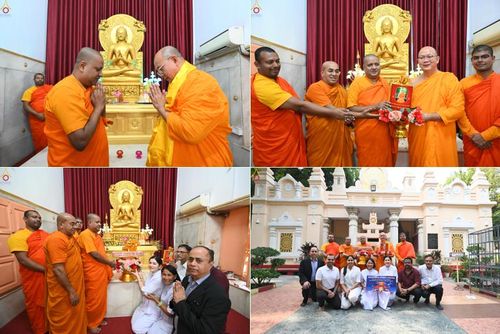 วันที่ 17 ตุลาคม พ.ศ. 2568 ทอดกฐินสมทบวัดต่างประเทศ ณ วัดมหาโพธิเดลลี ประเทศอินเดีย 