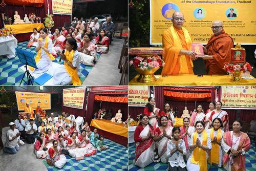 วันที่ 17 ตุลาคม พ.ศ. 2568 ทอดกฐินสมทบวัดต่างประเทศ ณ ศูนย์เผยแผ่พุทธรัตนะ กรุงเดลลี ประเทศอินเดีย 