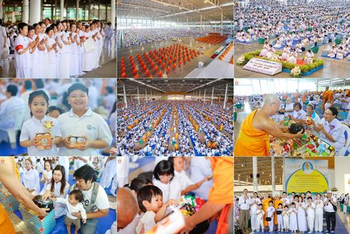 วันอาทิตย์ที่ 2 พฤศจิกายน พ.ศ. 2568 พิธีตักบาตรอาทิตย์ต้นเดือน ณ บ้านแก้วเรือนทองคุณยายฯ วัดพระธรรมกาย