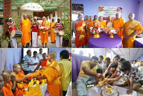 วันที่ 19 ตุลาคม พ.ศ. 2568 กฐินสมทบต่างประเทศ บูชาธรรม 81 ปี  หลวงพ่อธัมมชโย วัดพระธรรมกาย  ณ วัดอนุรุทธะ อารานะ ประเทศศรีลังกา 