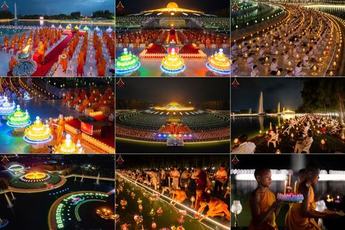 วันพุธที่ 5 พฤศจิกายน พ.ศ. 2568 (วันพระ ขึ้น 15 ค่ำ เดือน 12) พิธีลอยกระทงธรรม  ณ สระมหาเศรษฐีทะเลบุญ มหาวิหารพระมงคลเทพมุนี วัดพระธรรมกาย จ.ปทุมธานี