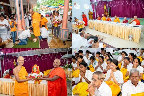 วันที่ 25 ตุลาคม พ.ศ. 2568 พิธีทอดกฐินสมทบ วัดกัลยาณมิตรต่างประเทศ  บูชาธรรม 81 ปี หลวงพ่อธัมมชโย ณ วัดธรรมวัฒนา รามายา  เมืองมาตะเล ประเทศศรีลังกา 