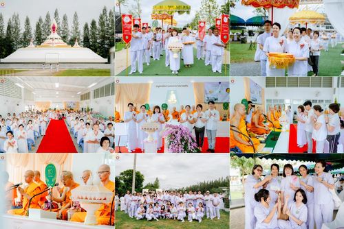 วันที่ 5 พฤศจิกายน พ.ศ. 2568 พิธีทอดกฐิน ณ อนุสรณ์สถานพระมงคลเทพมุนี  (สด จนฺทสโร) ผู้ค้นพบวิชชาธรรมกาย สถานที่ตั้งมโนปณิธานบวชตลอดชีวิต คลองบางนางแท่น ต.หอมเกร็ด อ.สามพราน จ.นครปฐม