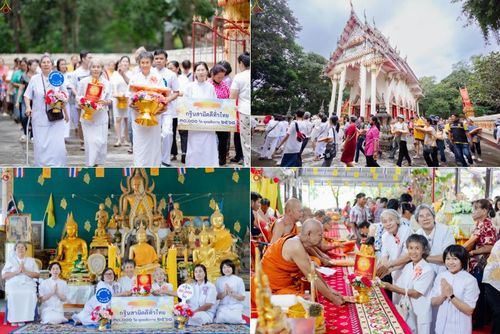 วันที่ 19 ตุลาคม พ.ศ. 2568 พิธีทอดกฐินสามัคคีทั่วไทย ณ วัดหนองน้ำใส อ.ปากท่อ จ.ราชบุรี โดยคณะศิษยานุศิษย์ บูชาธรรม 81 ปี หลวงพ่อธัมมชโย
