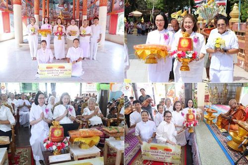 วันที่ 26 ตุลาคม พ.ศ. 2568 พิธีทอดกฐินสามัคคีทั่วไทย ณ วัดหนองข่า อ.พนัสนิคม จ.ชลบุรี โดยคณะศิษยานุศิษย์ บูชาธรรม 81 ปี หลวงพ่อธัมมชโย