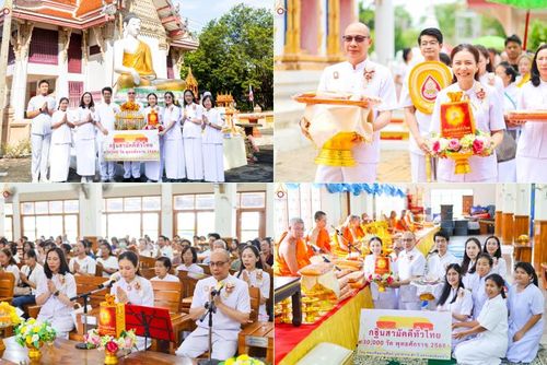 วันที่ 25 ตุลาคม พ.ศ. 2568 พิธีทอดกฐินสามัคคีทั่วไทย ณ วัดจุฬามุนี อ.โพธิ์ทอง จ.อ่างทอง โดยคณะศิษยานุศิษย์ บูชาธรรม 81 ปี หลวงพ่อธัมมชโย