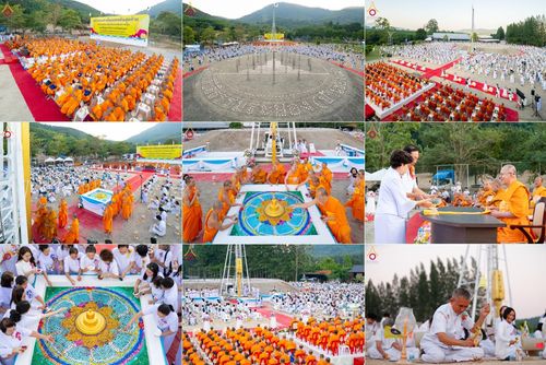 วันอาทิตย์ที่ 30 พฤศจิกายน พ.ศ. 2568 พิธีตอกเสาเข็ม "สร้างองค์พระเจดีย์เพื่อสร้างสันติภาพโลก" ต้นสุดท้าย ณ ศูนย์ปฏิบัติธรรมระยอง (บ้านช่องลม)