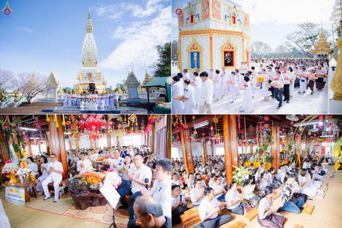 วันที่ 5 พฤศจิกายน พ.ศ. 2568 พิธีทอดกฐินสามัคคีทั่วไทย วัดลาดปู่ทรงธรรม อ.ท่าลี่ จ.เลย โดยคณะศิษยานุศิษย์ บูชาธรรม 81 ปี หลวงพ่อธัมมชโย