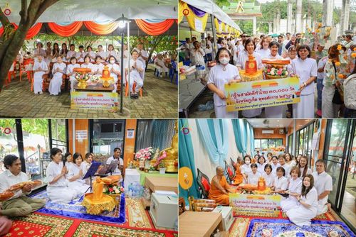 วันที่ 26 ตุลาคม พ.ศ. 2568 พิธีทอดกฐินสามัคคีทั่วไทย ณ กฐินวัดรัษฏาราม อ.เมือง จ.ภูเก็ต โดยคณะศิษยานุศิษย์ บูชาธรรม 81 ปี หลวงพ่อธัมมชโย