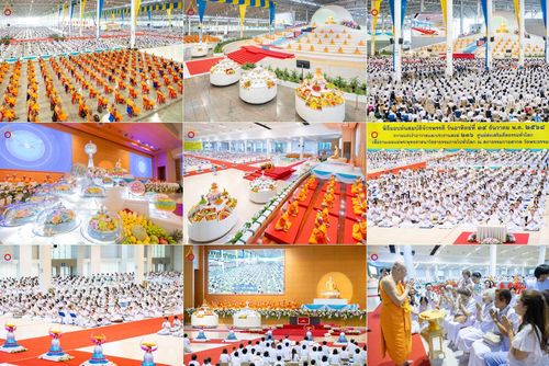 วันอาทิตย์ที่ 7 ธันวาคม พ.ศ. 2568 พิธีบูชาข้าวพระ ณ สภาธรรมกายสากล วัดพระธรรมกาย