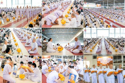 วันเสาร์ที่ 6 ธันวาคม พ.ศ. 2568 พิธีบรรพชาอุปสมบทและพิธีถวายบาตร โครงการอุปสมบทบูชาธรรมมหาปูชนียาจารย์ ประจำปี พ.ศ.2568 โครงการบวชพระนานาชาติ AEC และ WAB รุ่น CEO (นักบริหาร) รุ่นที่ 5 ณ โบสถ์พระไตรปิฏก วัดพระธรรมกาย