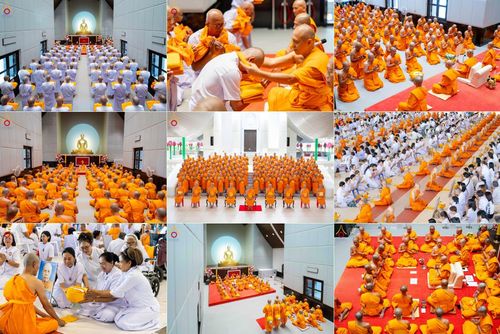 วันเสาร์ที่ 6 ธันวาคม พ.ศ. 2568 พิธีบรรพชาอุปสมบทและพิธีถวายบาตร โครงการอุปสมบทบูชาธรรมมหาปูชนียาจารย์ ประจำปี พ.ศ.2568 โครงการบวชพระนานาชาติ AEC และ WAB รุ่น CEO (นักบริหาร) รุ่นที่ 5 ณ มหาธรรมกายเจดีย์ วัดพระธรรมกาย