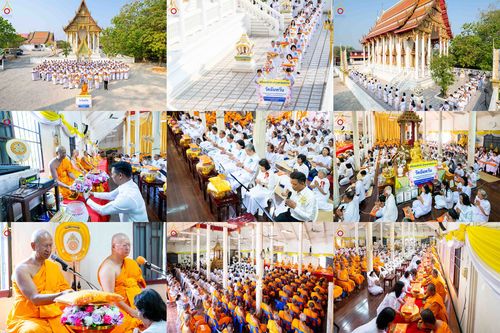 วันที่ 16 มกราคม พ.ศ. 2569 พิธีทอดผ้าป่าทำนุบำรุงศาสนสถาน ณ วัดอัมพวัน ต.บางม่วง อ.บางใหญ่ จ.นนทบุรี ในโครงการธรรมยาตรา กตัญญูบูชา มหาปูชนียาจารย์ พระมงคลเทพมุนี(สด จนฺทสโร) พระผู้ปราบมาร อนุสรณ์สถาน 7 แห่ง ปีที่ 14