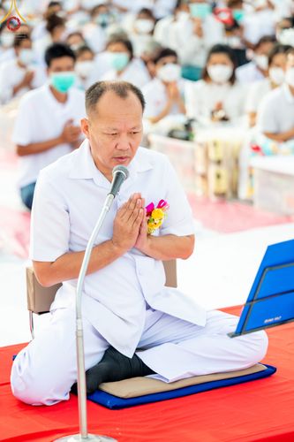 ภาพ No.49630:ประมวลภาพพิธีตักบาตรพระสงฆ์ 1,091 รูป เนื่องในวันแม่แห่งชาติ ณ ตลาดจัมโบ้ ชุดที่ 2