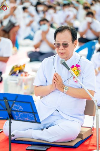 ภาพ No.49634:ประมวลภาพพิธีตักบาตรพระสงฆ์ 1,091 รูป เนื่องในวันแม่แห่งชาติ ณ ตลาดจัมโบ้ ชุดที่ 2