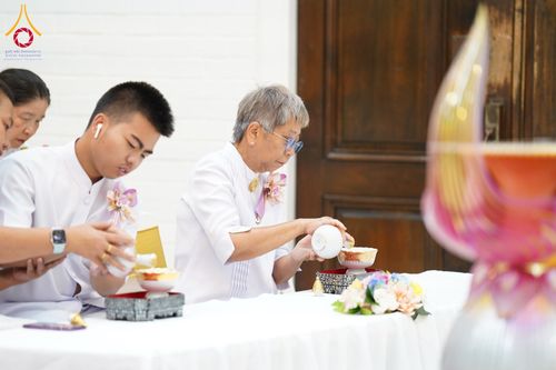 ภาพ No.346045:วันเสาร์ที่ 22 สิงหาคม พ.ศ. 2569  พิธีทอดผ้าป่าเพื่อสร้างอาคาร 84 ปี หลวงพ่อธัมมชโยและถวายคิลานเภสัชเนื่องในวันธรรมชัย  ณ วัดพระธรรมกายแคลิฟอร์เนีย  เมืองอาซูซา ประเทศสหรัฐอเมริกา