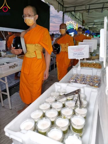 ภาพ No.115722:พิธีถวายภัตตาหารเป็นสังฆทาน แด่คณะพระธรรมยาตรา ปีที่ 12 วันที่ 20 มกราคม พ.ศ. 2567 ณ วัดโบสถ์(บน) บางคูเวียง จ.นนทบุรี