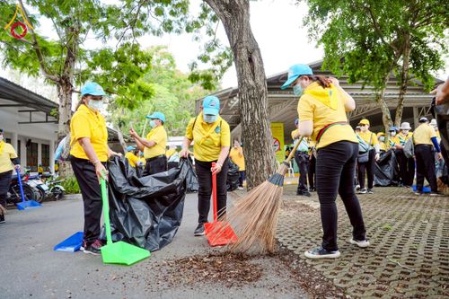 ภาพ No.226808:กิจกรรมจิตอาสาพัฒนา “เราทำความ ดี ด้วยหัวใจ” เนื่องในโอกาสวันพระบาทสมเด็จพระปกเกล้าเจ้าอยู่หัว ณ วัดพระธรรมกาย อ.คลองหลวง จ.ปทุมธานี วันพุธที่ 28 พฤษภาคม พ.ศ. 2568