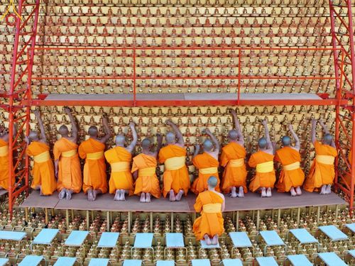 ภาพ No.194582:พิธีปฐมเริ่มสุวรรณรังสรรค์มหาธรรมกายเจดีย์ วันจันทร์ที่ 13 มกราคม พ.ศ. 2568 ณ มหาธรรมกายเจดีย์ วัดพระธรรมกาย จ.ปทุมธานี