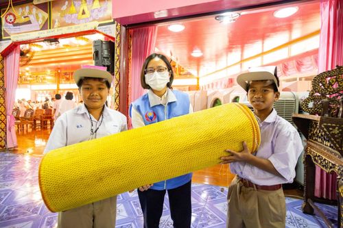 ภาพ No.203601:พิธีทอดผ้าป่าทำนุบำรุงศาสนสถาน ณ วัดตะเคียน ตำบลบางคูเวียง อำเภอบางกรวย จังหวัดนนทบุรี ในโครงการธรรมยาตรา กตัญญูบูชา มหาปูชนียาจารย์ พระมงคลเทพมุนี(สด จนฺทสโร) พระผู้ปราบมาร อนุสรณ์สถาน 7 แห่ง ปีที่ 13 วันที่ 29 มกราคม พ.ศ. 2568